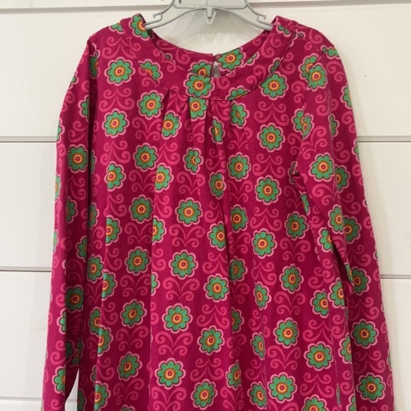 Hanna Andersson Flower Power Swing Dress size 130 - Picture 3 of 14